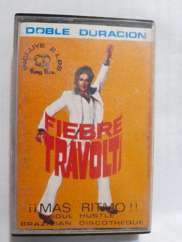 Cassette Fiebre Travolta Más Ritmo(847