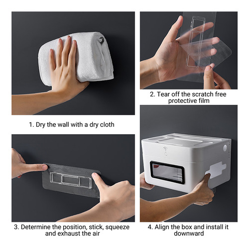 Caja De Almacenamiento Para Enrutador Inalámbrico Proof Box,