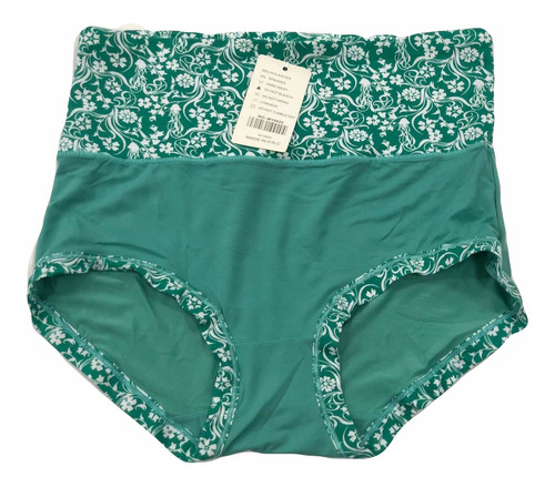 Imagen 6 de 10 de Pack 12 Calzones De Mujer Tiro Alto Bambu Talla M-xxl