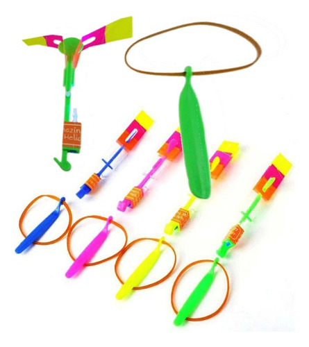 12 Flechas Con Luz Led Resortera Piñata Bolo Cumple Regalo