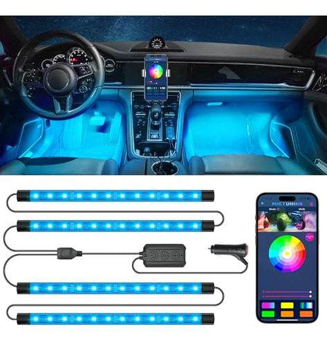 N1 Luces De Coche Interior, Mictuning 12v Coche Led Strip Li