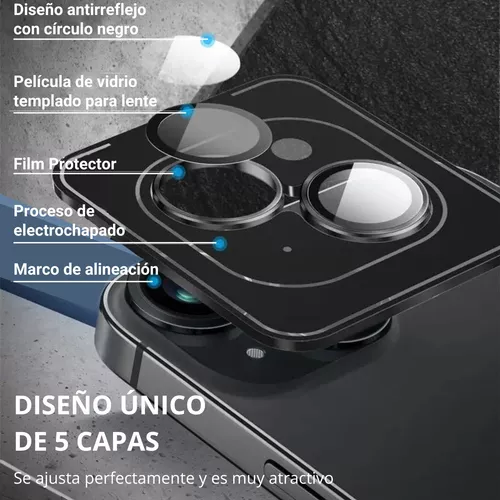 Marco Vidrio Protector Camara iPhone 12 Mini Pro Max