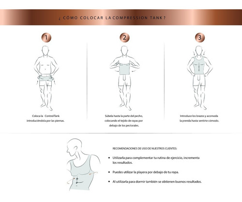Imagen 3 de 5 de Camiseta Compresión Faja Hombre Bodysigner