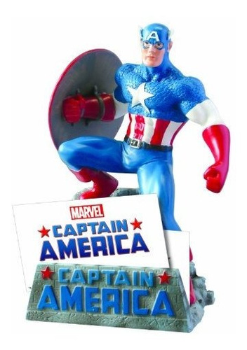 Marvel Titular De La Tarjeta Negocios Capitán América