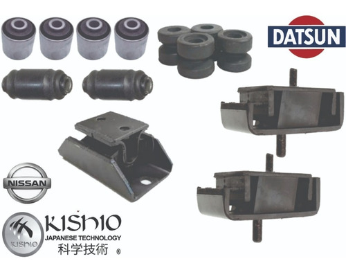 Soporte De Motor Y Caja Bujes Gomas Datsun Sedan A10 79-84