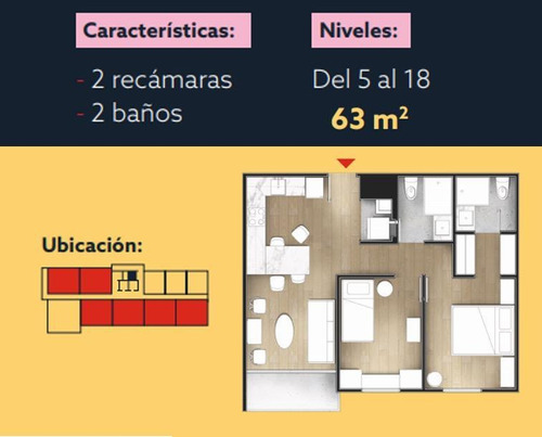 Imagen 4 de 14 de Departamento En Venta, Residencial Lincoln, Cumbres Monterrey