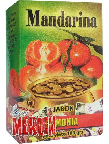 Jabón De Mandarina - Logra Abundancia Y Prosperidad