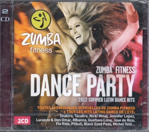 Zumba Fitness / Dance Party 2012 Summer Latin 2 Cds Import 