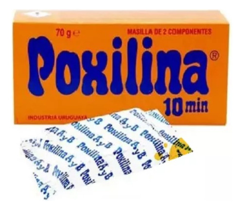 Poxilina Masilla De Dos Componentes 10min. 38ml Suchina Pf