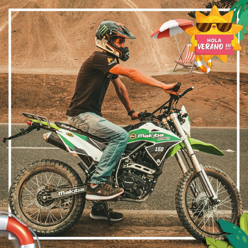 Imagen 1 de 18 de Motocicleta Makiba Todoterreno 150cc