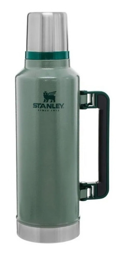 Imagen 2 de 6 de Termo Stanley 1.9lts Clasico Original Verde Pico Cebador