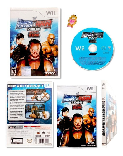 Wwe Smackdown Vs Raw 2008 Nintendo Wii  (Reacondicionado)