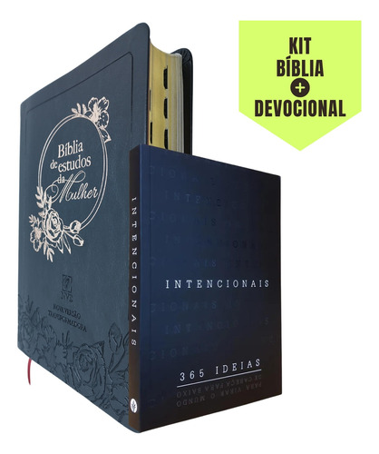 Biblia Feminina Nvt + Livro Intencionais Devocional Diário