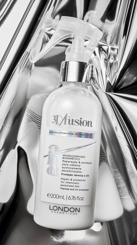 Máscara 200g + Multifuncional 200ml Fiber 3d Fusion London