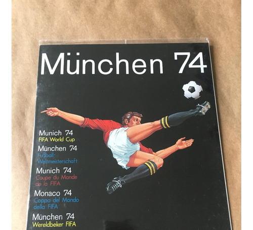 Album Panini Impreso Completo Sellado Original Munchen 74 Nw