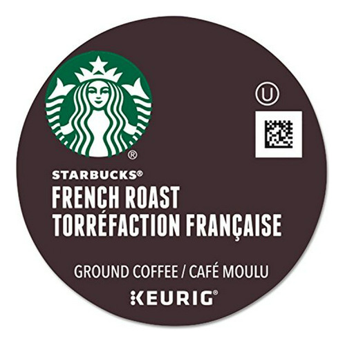 Cápsulas De Café Starbucks, French Roast, 24 Ct (pack De 4)