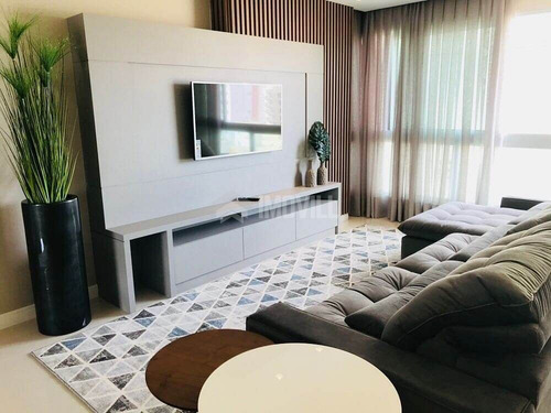 Imagem 3 de 15 de Pronto Para Morar - Apartamento Novo Finamente Mobiliado, Decorado E Equipado Com 4 Suítes E 3 Vagas Na Rua 2500 No Edifício Puerto Velero No Centro D - 3163_1