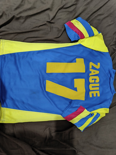Jersey Club América 80s Local Retro Talla M 17 Zague (Usado)