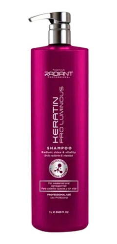 Radiant Acondicionador O Shampoo Keratin Soft & Shine 1000ml