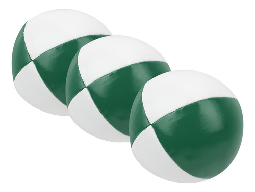 Bolas De Malabarismo Para Prática, 3 Peças De Couro Pu, Laze