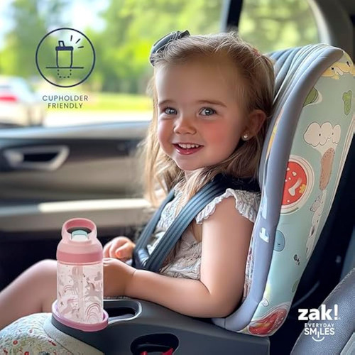 Zak Designs Atlantic - Botella De Agua Para Niños