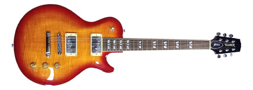 Hamer Monfcs Cherry Burst Guitarra Electrica Con Funda