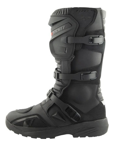 Imagen 2 de 9 de Bota Joe Rocket Ballistic Adventure Larga Negra Para Moto