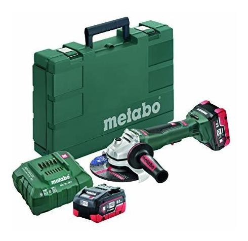 Herramienta Metabo 18v 6  Kit Amoladora Angular