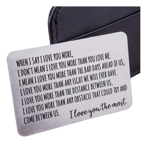 Fleure Esme Wallet Insert Card Regalos Para Hombres Marido