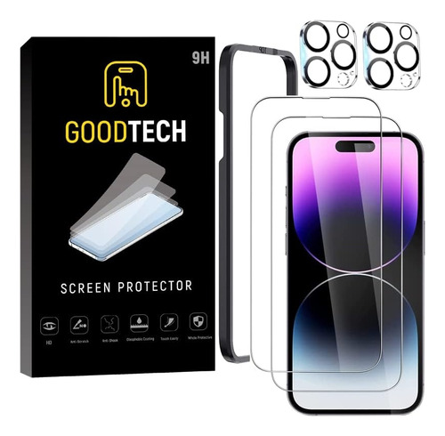 Goodtech Paquete De 2 Protectores De Pantalla Para iPhone 14