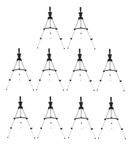 Soporte De Cabeza De Maniquí Plegable Giratorio De 10