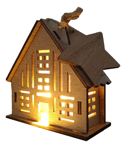 3 Las Decoraciones Navideñas De La Casa De Madera, Estilo C