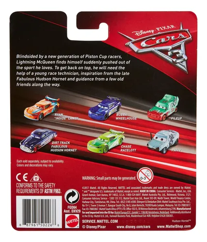 Vehículo Fundido A Presión Disney Cars 3 Rust Eze Lightning