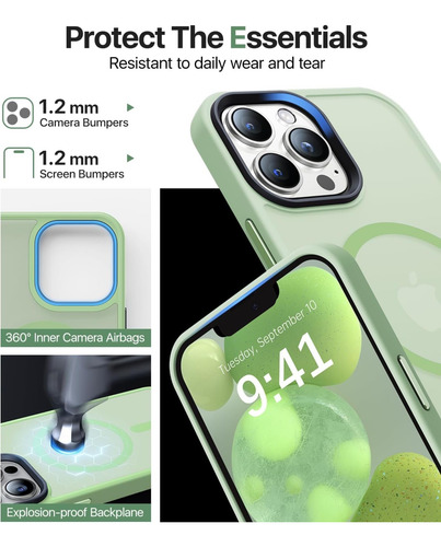 Magnetic For iPhone 13 Pro Max Case, Compatible With Magsafe