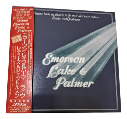 Emerson Lake & Palmer Welcome Back Mini Lp Japón Doble Cd Remasterizado