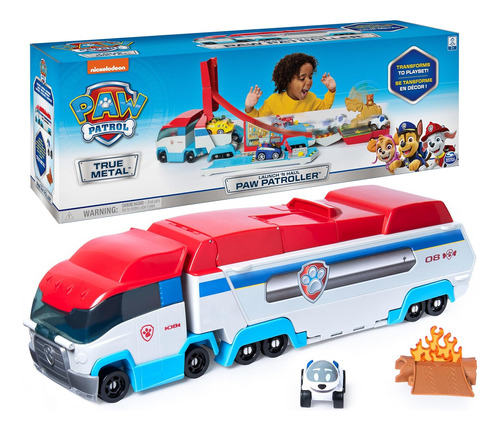 Set De Juguete Paw Patrol Launch'n Haul 2en1 El Vehículo