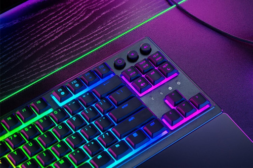 Imagen 6 de 6 de Teclado Razer Ornata V3 Tenkeyless Multimedia Rgb 8 Zonas Us