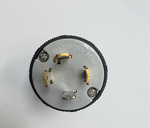 Imagen 2 de 4 de Conector L14-30amp, 125/250vac /plantas Electricas