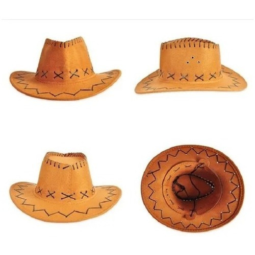 Sombrero Vaquero En Gamuza Para Adulto - Sobrero Unisex