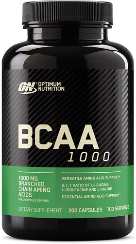 Bcaa 200 Cap 500 Mg Optimum - Unidad a $1444