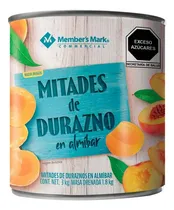 Comprar Duraznos En Mitades Member's Mark En Almíbar 3 Kg