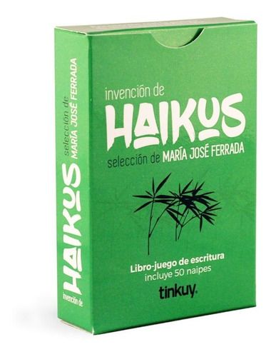 Haikus - Libro Juego De Escritura 50 Naipes Didactikids