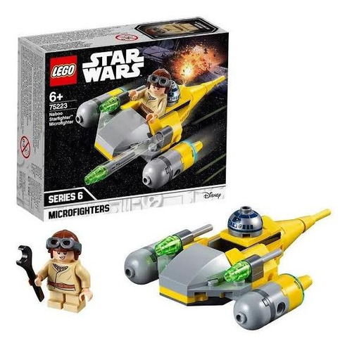 Lego Star Wars 75223 Naboo Starfighter 62pzs Serie 6