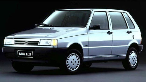 Imagen 3 de 7 de Moldura Exterior De Vidrio 2 Puerta Fiat Uno 1991 Al 2003