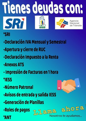 Declaraciones Ri Servicios Mercado Libre Ecuador