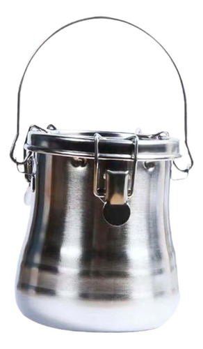 Lavadora De Cepillos Portátil De Acero Inoxidable Con Tapa,
