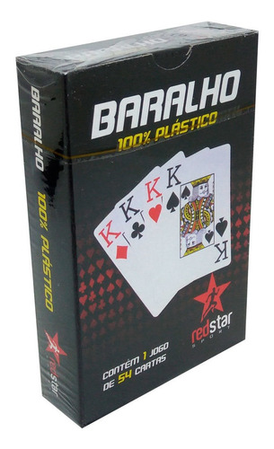 Baralho Plástico 54 Cartas