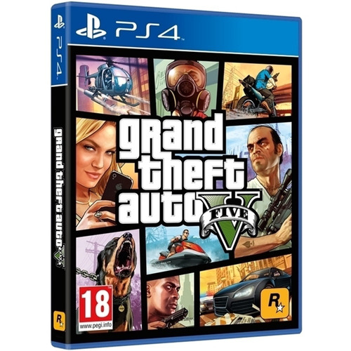 Grand Theft Auto V Gta 5 Ps4 Midia Fisica Original Nacional