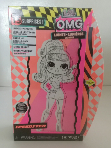 Lol Surprise Omg Lights Speedster L.o.l. O.m.g.  Doll