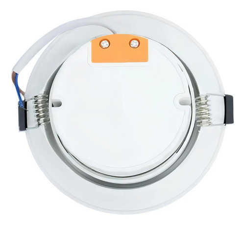 Kit con 10 focos LED redondos ajustables 3000 K Morna 3w